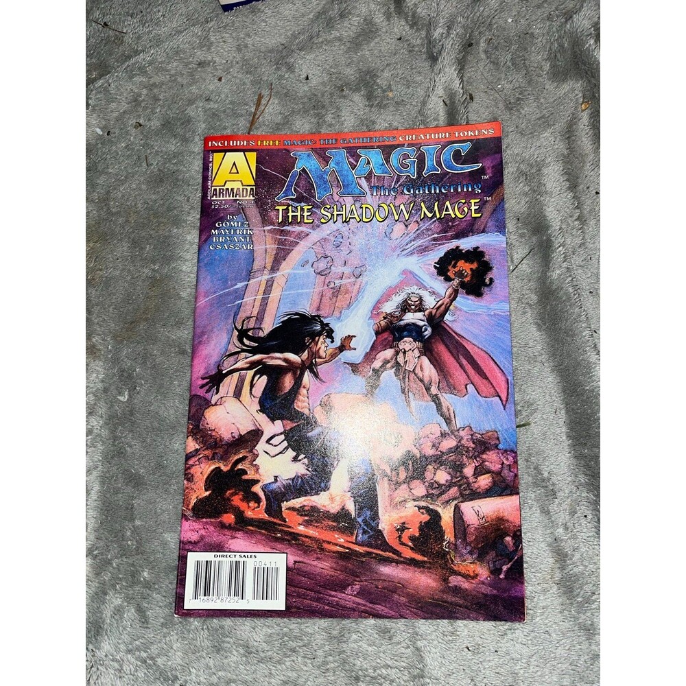 Magic The Gathering - The Shadow Mage #4 1995 Armada K30-99
